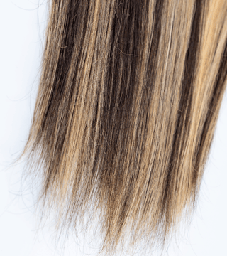 Piano Color Straight Halo Hair Extensions
