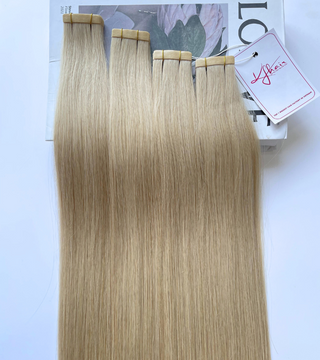 #24 Color Straight Normal Tape In Hair Extensions