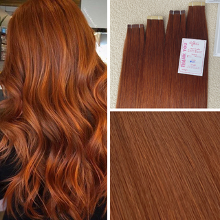 #33 Color Straight Normal Tape In Hair Extensions